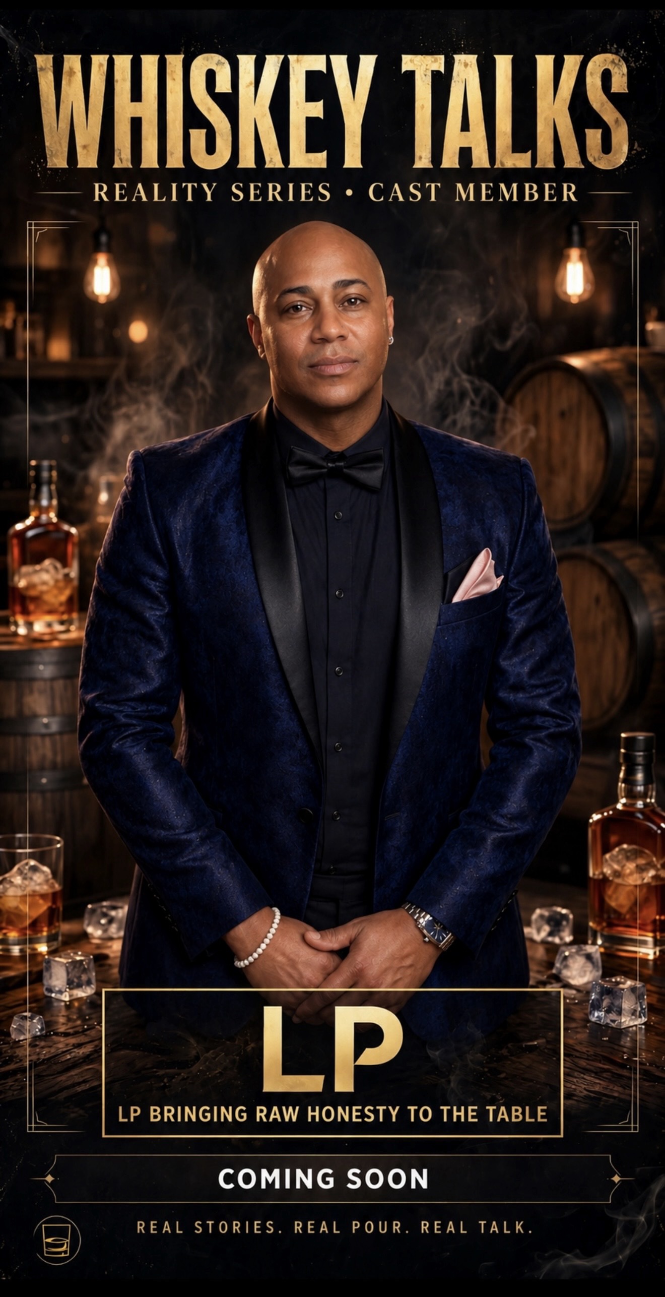 LP — Whiskey Talks cast member
